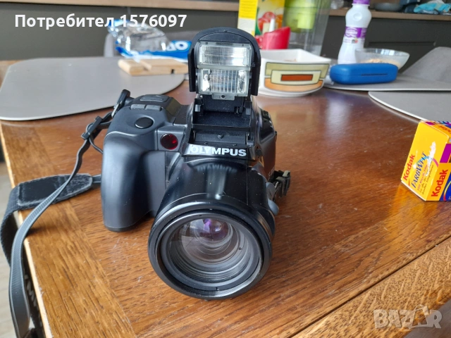 Тестван с филм фотоапарат Olympus IS-1000​ AF 35-135mm f4.5/5.6 и филм, снимка 9 - Фотоапарати - 53909299