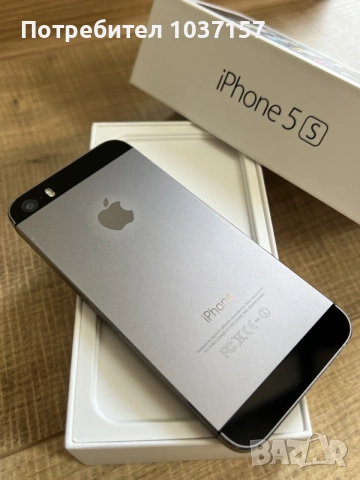 iPhone 5S, 16GB, Space Gray, снимка 12 - Apple iPhone - 56245534