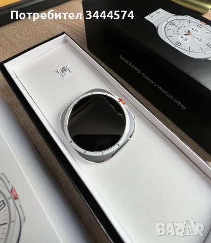 Samsung Galaxy Watch Ultra 2025 LTE 47mm | Като нов | €220, снимка 3 - Смарт гривни - 55900110