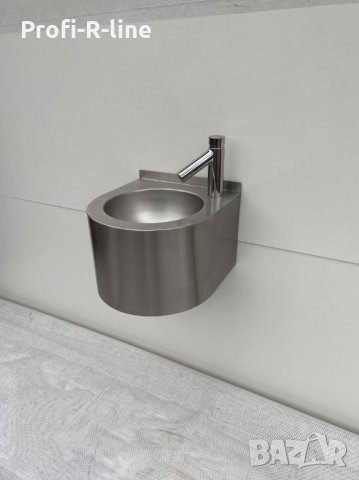 Конзолна мивка със смесител PUSH бутон SB-P, снимка 1