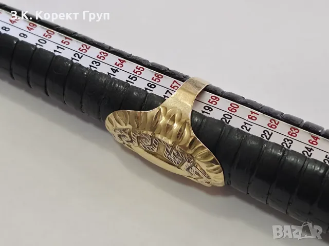 Дамски златен пръстен 14К 585 / 2,87 гр., снимка 7 - Пръстени - 55853428