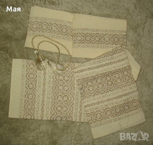 Нов тишлайфер с красива машинна бродерия и ресни, снимка 2 - Декорация за дома - 31045994