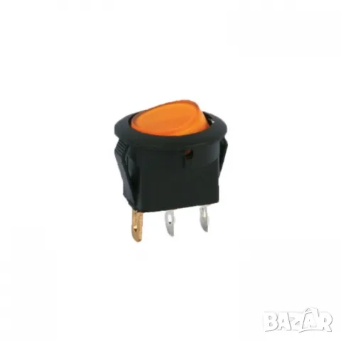 Полиамиден двупозиционен превключвател 12V 16A 28x23 mm