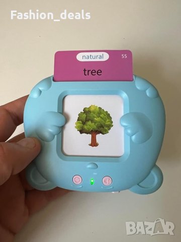 Нова Образователна играчка Говорещи флаш карти Монтесори подарък дете, снимка 8 - Образователни игри - 42102228