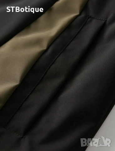 🧥 Мъжко софтшел яке с цял цип и висока яка – STBoutique, снимка 7 - Якета - 52179402