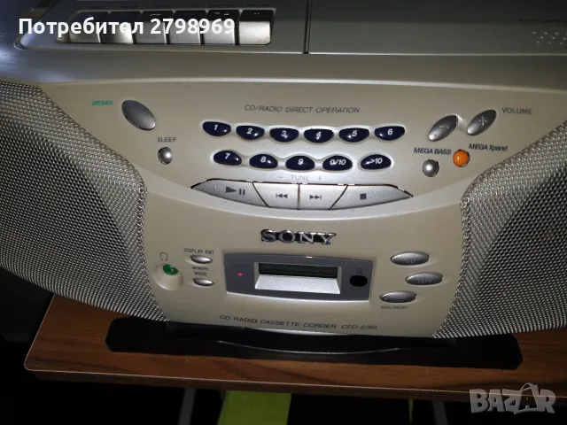 "Sony"Модел " CFD-S36L, снимка 8 - Аудиосистеми - 56521201