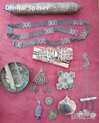 Възрожденски Накити Пафта Висулка Мощехранителница Муска, снимка 10 - Антикварни и старинни предмети - 53054921