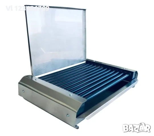 Електрическа /неръждаема/скара Скития 1600W, снимка 3 - Скари - 53909590