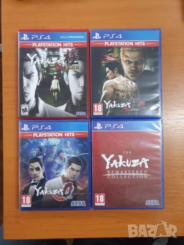Колекция Yakuza игри за PS4, снимка 1