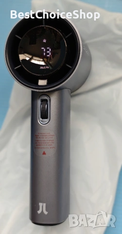 Преносим вентилатор Регулируема скорост 1-100 Турбо Презареждаем 3600mAh Дигитален дисплей, снимка 7 - Вентилатори - 54088152