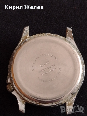 Марков мъжки часовник Q/Q QUARTZ WATER RESIST  с светещи стрелки много красив стилен - 26843, снимка 4 - Мъжки - 36550019