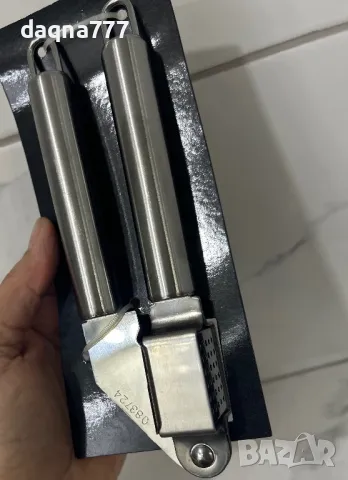 Стоманена преса за чесън нова, снимка 5 - Аксесоари за кухня - 50435384