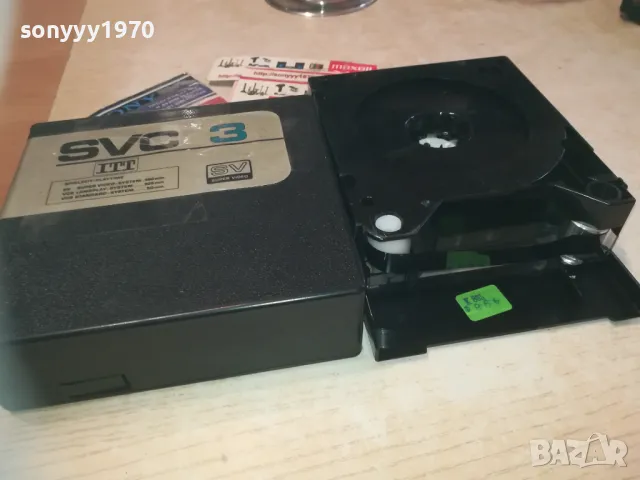 ITT SVC3 SV SUPER VIDEO TAPE-ВНОС SWISS 0110241710, снимка 6 - Аудио касети - 47424016