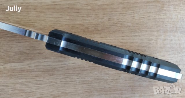 Туристически,ловен нож /ръчна изработка , стомана А8/, снимка 5 - Ножове - 39651802