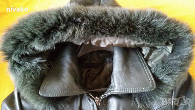 Продавам дамско българско кожено яке , снимка 7 - Якета - 40108738