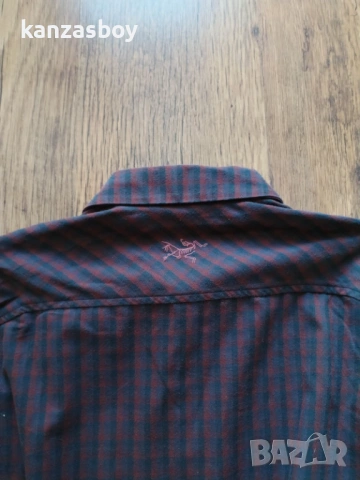 Arc'teryx Bernal LS Subastral Long Sleeve Flannel Shirt - страхотна мъжка риза М, снимка 9 - Ризи - 53134585
