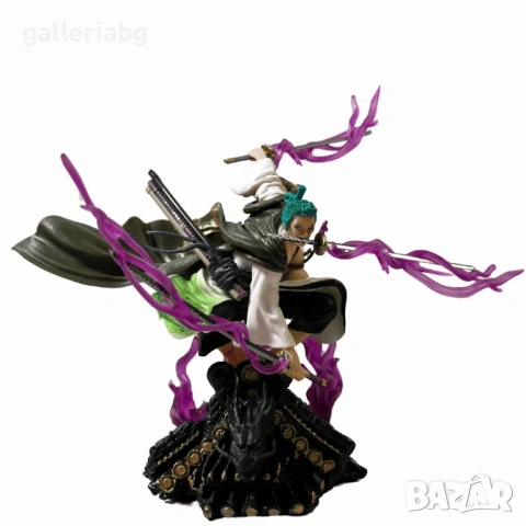 🔥 Фигура Roronoa Zoro – One Piece, 15 см