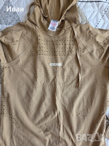 дамско спортни горнище суичър gymshark размер S, снимка 2 - Спортни екипи - 54236017