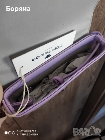 Tom Tailor нова малка лилава чанта , снимка 8 - Чанти - 49033967