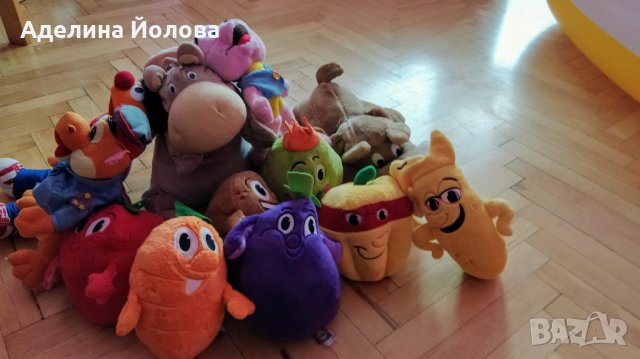 Детски плюшени играчки по пет лева 