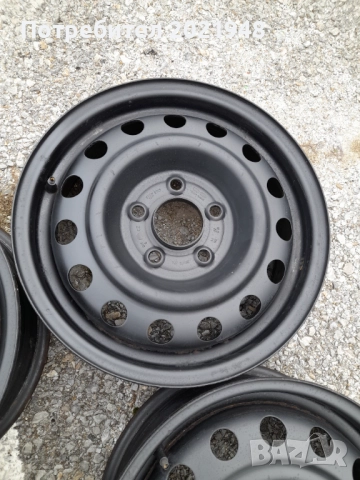 Продава железни джанти 15 цола за Хюндай,Киа, снимка 5 - Гуми и джанти - 52926287