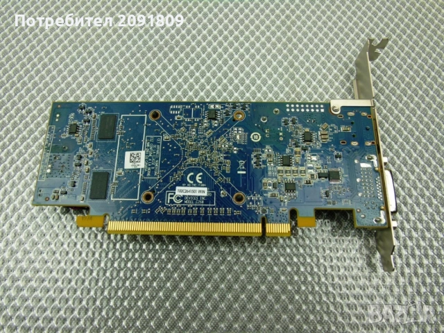 Видеокарта HP AMD Radeon 1GB GDDR3, снимка 2 - Видеокарти - 51793949