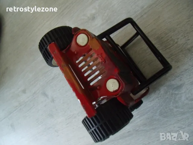 № 7863 стара метална / ламаринена играчка - Jeep, снимка 6 - Други ценни предмети - 48926947