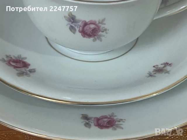 Троен сет порцелан с чаши Leonardo , снимка 9 - Антикварни и старинни предмети - 53032061