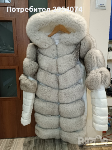 естествена кожа и естествен косъм мл -490лв, снимка 1