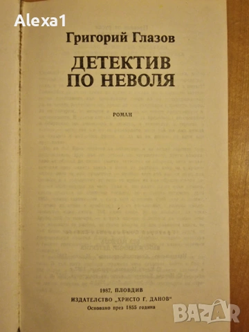 " Детектив по неволя " , снимка 3 - Художествена литература - 53276977