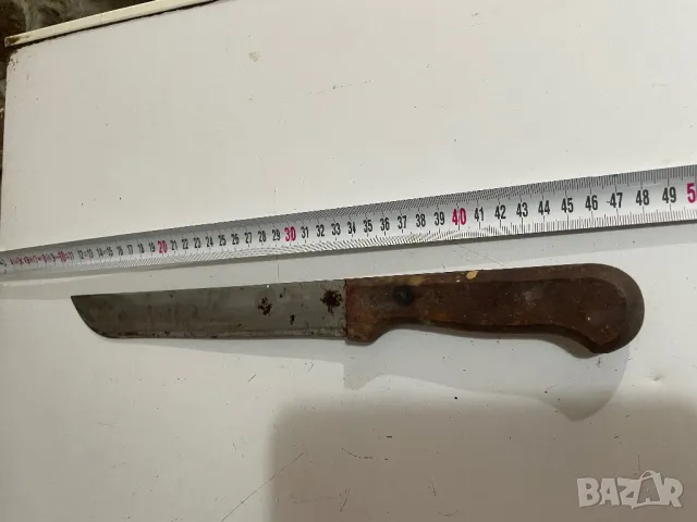 Голям,стар нож, снимка 2 - Ножове - 47678652