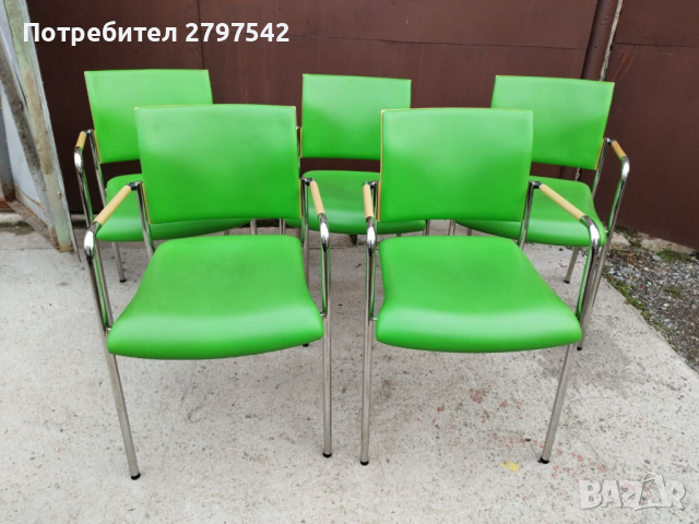 Столове  с подлакътник А56, снимка 1 - Столове - 44794687