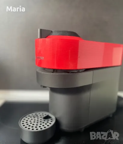 Кафемашина с капсули NESPRESSO VERTUO POP RED, снимка 1