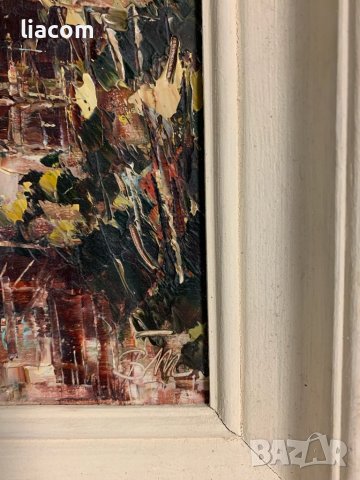 ВЕНЦИСЛАВ ТОМОВ масло пейзаж, снимка 4 - Картини - 34540091