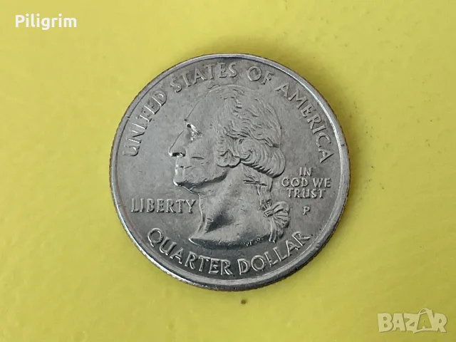 САЩ 25 цента 2007 г. (Р), Montana., снимка 2 - Нумизматика и бонистика - 55724635