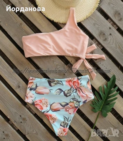 Бански с едно рамо НОВ модел 2025, снимка 2 - Бански костюми - 32164569