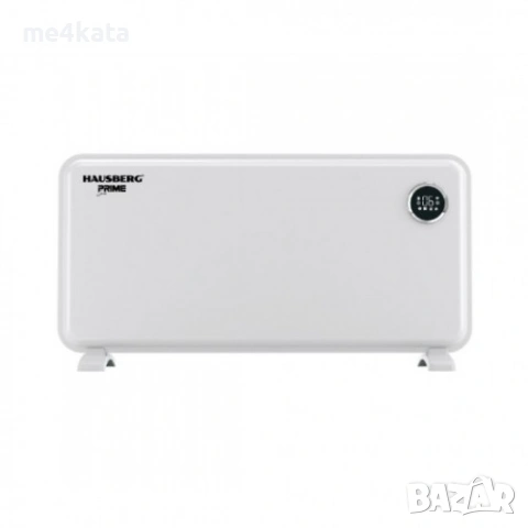 Дигитален конвекторен отоплител Hausberg HB-8215AB – 2000W, тъч дисплей, дистанционно, снимка 2 - Друга електроника - 54263676