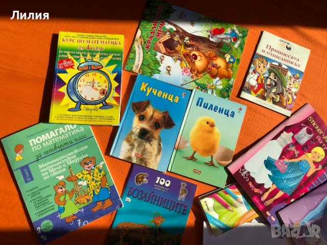 Нови/използвани занимателни книжки - математика за 4клас, книжки за модели, книжки за бозайници, снимка 1 - Детски книжки - 38408049