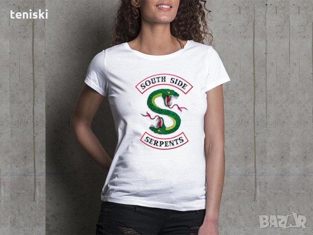 Тениска RIVERDALE SOUTHSIDE SERPENTS Дамски Мъжки и Детски, снимка 5 - Тениски - 29564613