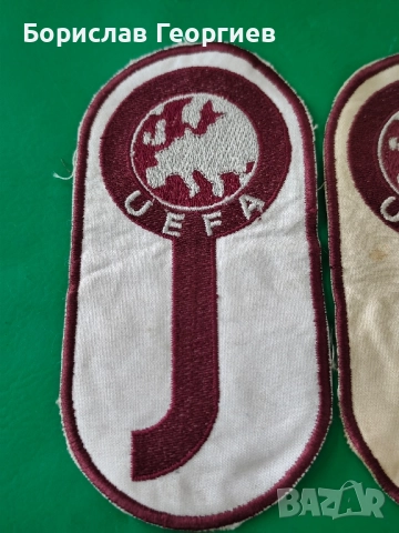 Стари футболни нашивки uefa, снимка 2 - Футбол - 51889646