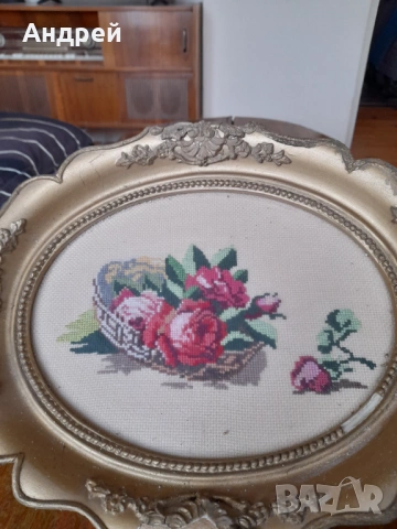 Стар гоблен #10, снимка 3 - Други ценни предмети - 53334421