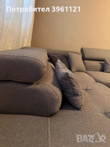 ъглов разтегателен диван с ракла