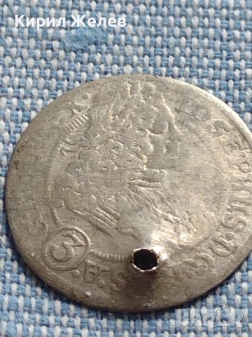 Сребърна монета 3 кройцера 1708г. Йозеф първи Виена Свещена Римска империя 13794, снимка 5 - Нумизматика и бонистика - 42887912