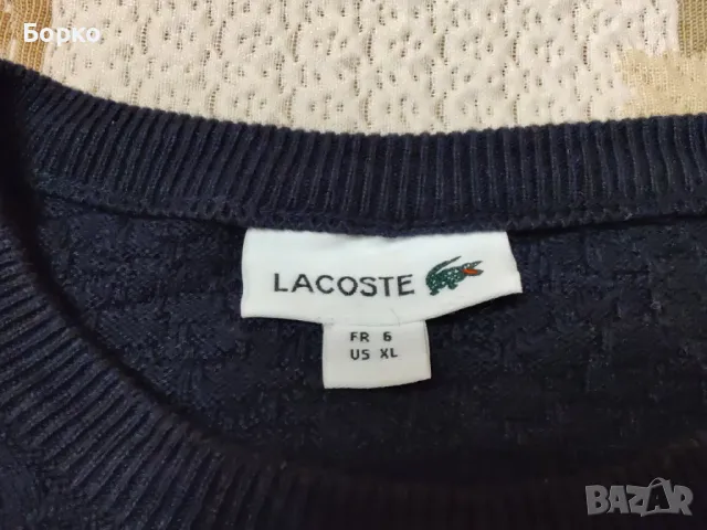 Lacoste-мъжка блуза  L, снимка 5 - Блузи - 48693221