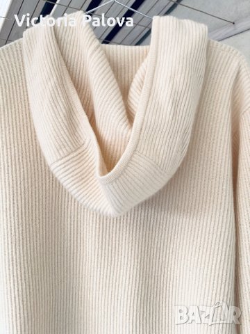 Luxury пуловер/худи NEIMAN MARCUS 100% кашмир, снимка 6 - Блузи с дълъг ръкав и пуловери - 44238302