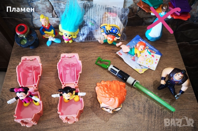 Играчки от детски менюта McDonald's, Burger King и други, снимка 6 - Колекции - 50916911