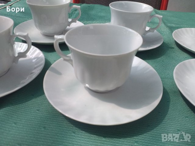 Баварски порцелан чаши за чай, снимка 5 - Сервизи - 33948291