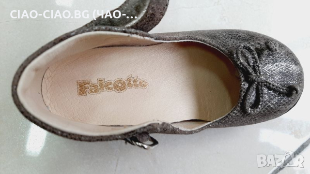 №18, (-94%) Бежови Балеринки за момиче, Официални обувки за бебе момиче, снимка 4 - Бебешки обувки - 43674818