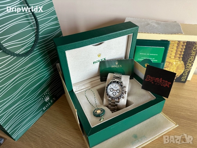Rolex Daytona Panda 41mm, снимка 5 - Мъжки - 52940949