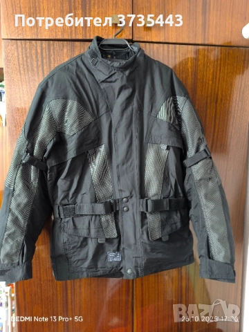 Текстилно мъжко мото яке размер М